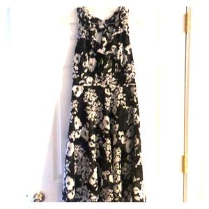 Black and white dress